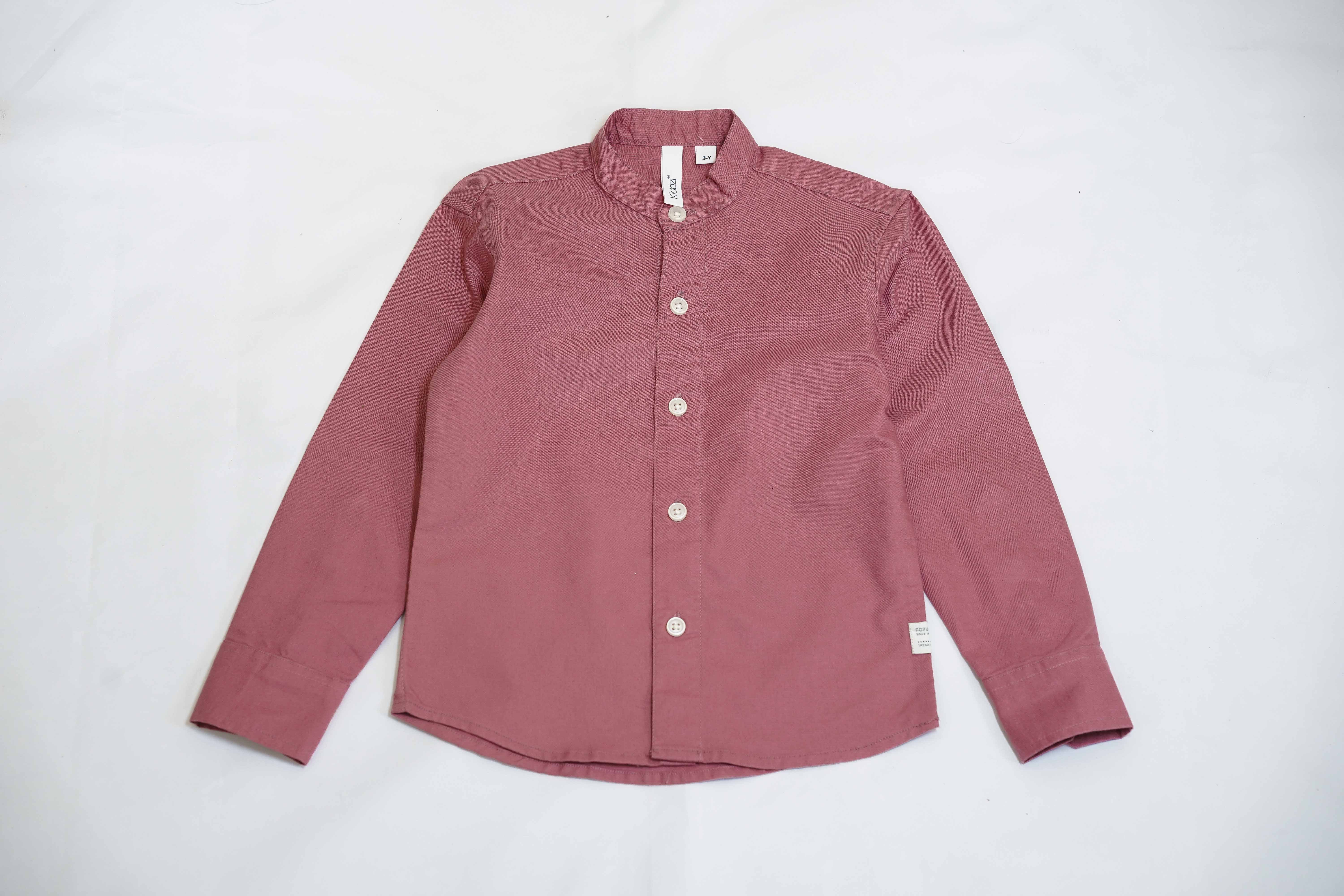 Cotton Vardanaman Dusty Rose Shirt